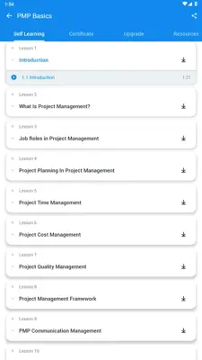 Simplilearn android App screenshot 5